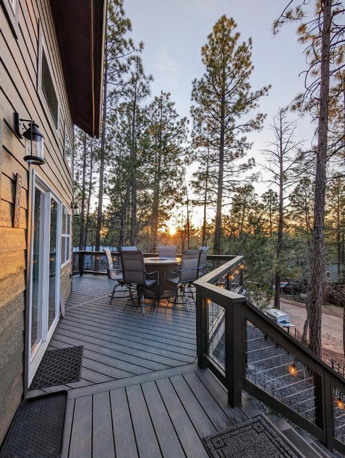 Hillside Hangout 3Bd/2Ba, Elevated Deck Sunsets Pinetop-Lakeside Exterior foto